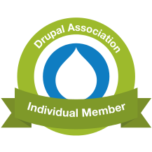 Drupal Association Individual Member Logo